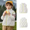 Roupas Infantis Balabala Colete de Penas Infantil para Crianças Colete para Bebês e Recém-Nascidos 2026 Outono Inverno Novidades Meninos Meninas Roupa Exterior Fofo
