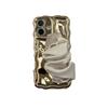Pulsera de Bufanda de Seda de Alta Gama Galvanizada Adecuada para Iphone16Pro Max Apple 17 Funda para Teléfono Móvil 15/14 Estilo Nicho