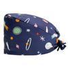 Algodón estampado trabajo comida gorro para polvo quirófano gorro hombres y mujeres médicos gorro protector enfermera gorro Baotou al por mayor