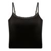 Camiseta Interior Térmica de Terciopelo Alemán con Copas Integradas para Mujer, Camisola Interior Cepillada a Prueba de Frío, Nuevos Productos de Otoño e Invierno