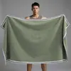Toalha de Banho Grande Especial Masculina 7A Algodão Puro Antibacteriana Atacado Absorvente para Adultos Tipo Casal Secagem Rápida