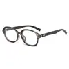 Nuevas Gafas de Estilo Coreano con Montura Ovalada, Retro, Sencillas, Casuales, Cara Lisa, Gafas Planas Pequeñas Anti-Luz Azul, Mismo Estilo para Hombres y Mujeres