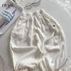 Calça Anti-mosquito de Seda de Gelo para Menina Verão Nova Calça Casual Solta Macia Infantil Calça Colorida Lanterna para Bebê