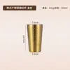 Suministro Directo de Vasos de Agua Martillados de Acero Inoxidable 304, Vasos de Cerveza, Tazas de Té de Restaurante de Doble Capa de Gran Capacidad, Vasos de Jugo, Tazas de Café