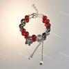 Pulsera Azul Estilo Caliente Súper Valor Estilo Océano Fresco Ins Versátil Elegante Cola de Pez Palacio Pulsera Estudiante Regalo