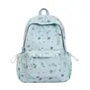 Mochila de moda para niñas estilo ins con diseño de estrellas frescas, gran capacidad, alto atractivo estético, modelo nuevo para estudiantes de secundaria y preparatoria