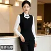 Nuevos Trajes Profesionales para Mujer Primavera y Otoño 2026, Uniformes de Trabajo para Personal de Servicio de Catering, Ropa de Trabajo para Recepción de Hotel para Mujeres