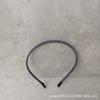 Diadema Original Estilo Normcore Sencillo Banda de Corduroy Envuelto en Correa Anillo Liso Aro Delgado para el Cabello Aro de Hierro para el Cabello Diadema para Estudiantes de Primaria y Secundaria