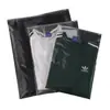 Saco de PE Transparente Fosco CPE com Suporte para Impressão de Logo, Fechamento de Alta Pressão, Saco para Armazenamento de Roupas, Saco Ziplock, Saco de Embalagem para Roupas
