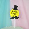 Celebridad de Internet para Hombres Día del Padre Decoración de Pastel de Cumpleaños Papá Dorado Tarjeta Papá Dorado Feliz Fiesta Mesa de Postres