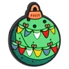 Serie Navideña Dibujos Animados Transfronterizos Cuentas Focales Cuentas de Goma Blanda Cuentas Sueltas Accesorios para Joyería Accesorios DIY