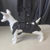Mochila de Cachorro Transfronteiriça para Uso ao Ar Livre, Mochila Portátil de Dupla Alça para Cães de Estimação, Adequada para Ciclismo, Bolsa Portátil para Acessórios de Cachorro