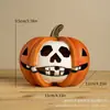 Comercio Exterior Transfronterizo de Amazon Artesanías de Resina Calabaza de Halloween Calavera Cara de Fantasma Adornos Accesorios para Fiestas Decoraciones