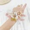 Corsage Chino de Boda de Alta Gama Flor de Muñeca Productos de Boda Occidentales Flor de Celebración Flor de Boda Título Completo Venta al por Mayor