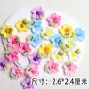 Resina Serie de Flores de Colores Colgante para Bolso DIY Pasador Llavero Funda para Teléfono Móvil Flor para Agujero de Zapato Accesorios de Decoración