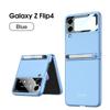 Nuevo Modelo Adecuado para Samsung Zflip4 Funda de Teléfono Móvil Ultradelgada Carcasa Personalizada Película Ranura Creativa para Bolígrafo Lápiz Óptico Gratuito Cubierta Protectora