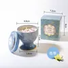 Vela de Flor Seca para Aromaterapia de Hojalata Dormitorio Larga Duración Caja de Regalo para el Hogar Sala de Estar Set de Decoración Copa de Recuerdo