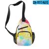 2021 Nuevo Estudiante Tie-Dye Impresión Digital 3D ins para Hombre y Mujer Bolso de Hombro de Tela Oxford Soporte al por Mayor