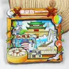 [Hebei] Shijiazhuang Chengde Qinhuangdao Atrações Turísticas Lembrancinhas Adesivos de Geladeira de Madeira Presentes Criativos Atacado