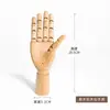 Soporte de Exhibición de Guantes de Madera Maciza para Exhibición de Manos, Soporte para Anillos de Joyería, Modelo de Mano, Accesorios para Escaparate de Tienda de Ropa
