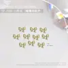 Accesorios para Uñas Lazo Metálico Cinta Oro Plata Blanco Aleación K Uñas Portátiles Accesorios de Lazo para Uñas