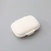 Pastillero portátil sellado de 8 compartimentos a prueba de humedad doble capa sellado sub-empaque caja de medicamentos Estuche de pastillas de viaje