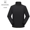 Chaqueta fina ligera con cuello alto para hombre y mujer, abrigo para senderismo y trekking al aire libre, ropa de trabajo, chaqueta personalizada