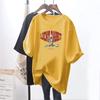 Roupas de amamentação de verão Camiseta de mãe gostosa de abertura lateral Moda Amamentação Roupas de amamentação soltas para mulheres