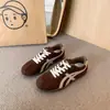 Zapatillas Deportivas Casuales Retro Estilo Gat para Mujer, Ligeras, Nuevo Modelo Primavera 2026, Suela Gruesa que Aumenta la Altura, con Cordones Frontales