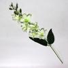 Orquídea de una sola piedra ramo artificial flor de mesa flor artificial nórdica decoración de flores de plataforma sala de estar accesorios de decoración de flores secas