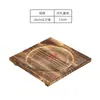 Alfombrilla de Madera Aislante, Salvamanteles de Madera Engrosado, Alfombrilla para Cazuelas, Olla de Piedra Resistente a Altas Temperaturas de Madera Maciza, Bol de Piedra, Alfombrilla de Madera, Alfombrilla de Madera para Plancha de Hierro