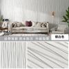 Papel de parede autoadesivo tridimensional 3D Mosaico Cozinha Adesivo à prova d'água Sala de estar Papel de parede Pilar Espessado Adesivo de parede anticolisão