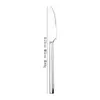 Chuangjing Mango Cuadrado Personalizable Acero Inoxidable 430 Vajilla de Mesa Más Vendida Vajilla Occidental Set de Cuchillo, Tenedor y Cuchara Práctico