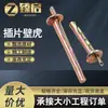 Inserto Galvanizado de Dos Piezas Clavo de Expansión Gecko Martillo de Expansión Entrada Rápida Tornillo de Expansión 6mm Clavo de Golpeteo