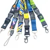 Cordão Personalizado para Crachá com Transferência de Calor Colorido Cordão para Crachá de Trabalho Sling para Crachá Impresso com Logo