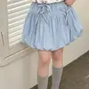 Conjunto de Camiseta de Encaje de Manga Corta y Falda Tutú para Niñas Estilo Verano 2026 para Niños Mayores Dulce Top de Dibujos Animados y Falda Corta