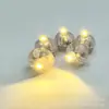Atacado de Fabricante Grampo de Cabelo Luminoso Antigo Lâmpada Decorativa Lâmpada de Bola Pequena Luminosa Amarelo Lanterna Pequena de Palácio Lâmpada Balão
