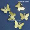 Accesorios Pieza Colgante Pequeña de Joyería Metal Pequeña Joyería Mariposa Pequeña Picada Flor Pieza Colgante Individual Flor Pieza