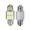 Luz decodificadora de doble punta para interior de coche 5630/5730 6smd luz de lectura aluminio 31 36 39 41mm luz de techo