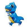 3D Cartoon Andando Dinossauro Balão de Filme de Alumínio Tiranossauro Rex Stegosaurus Balão Decoração de Festa de Aniversário Infantil
