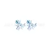 Aretes de aleación de titanio F136, aretes para cartílago, joyería para perforación corporal de titanio G23 con araña, rosca interna, cuerpo de circonita, venta directa del fabricante