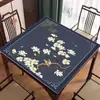 Mantel Especial para Mesa de Mahjong, Silenciador Engrosado, Tapete para Mesa de Póker, Tapete Cuadrado Antideslizante de Terciopelo Cristal