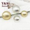 Y & S Source F10028 Botón de Hongo Metálico Botón Cosido a Mano Abrigo Abrigo Abrigo Abrigo Abrigo de Suéter Tapeta Botón Decorativo