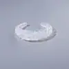 Pulsera de Acrílico Transparente de Moda Fresca Transfronteriza Geométrico Asimétrico Textura Plisada Pulsera Abierta para Mujer