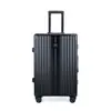 Maleta de rodinhas mais vendida para viagens internacionais, mala de viagem para exterior, estilo clássico, alto valor, roda universal, estrutura de alumínio, bagagem portátil, 24 polegadas
