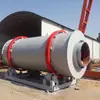 Secador Rotativo de Tambor Grande, Equipamento de Secagem Contínua para Materiais Granulares nas Indústrias de Mineração e Química, Resistente ao Desgaste