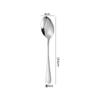 Cuchillo Occidental, Tenedor y Cuchara 1010 Oro Acero Inoxidable Vajilla Cuchara para Remover Café Pala para Pastel Juego de Cuchillo y Tenedor para Bistec de Hotel