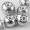 Equipamento de Pesca, Chumbada de Chumbo com Furo Passante, Gota d'Água, Chumbada de Chumbo Resistente ao Vento, Chumbada de Chumbo de Cerâmica Esmaltada