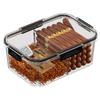 Zhanggong Humidor de Puros Virutas de Madera de Cedro Caja de Envejecimiento Mini Humidor Portátil Set Caja de Puros