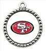 Collar con colgante del equipo de rugby de los San Francisco 49ers de la NFL32, gran venta transfronteriza.